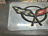 97- 04 C5 CORVETTE EXHAUST FILLER PLATE METAL OEM #781