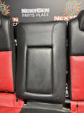 08-09 PONTIAC G8 REAR RED/BLACK LEATHER SEATS OEM #1590