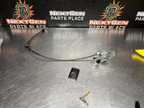2013 C6 CORVETTE HATCH TRUNK RELEASE CABLE WITH BUTTON AND KEY OEM #1038