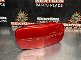 97- 04 C5 CORVETTE FRONT LICENSE PLATE COVER RED METALIC OEM 10256977 #1380
