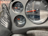 2011 GMC SIERRA 2500 DIESEL INSTRUMENT CLUSTER W BEZEL OEM #1047