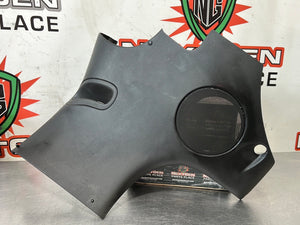 2005 C6 CORVETTE DRIVER LH REAR QUARTER PANEL SPEAKER COVER BLACK OEM 15219453 #487