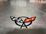 97-04 C5 CORVETTE REAR HATCH TRUNK EMBLEM OEM #797