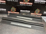 2014 FORD MUSTANG GT LH AND RH ILLUMINATED DOOR SILL TRIM SET OEM #1542
