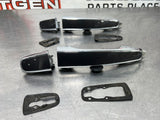 08-09 PONTIAC G8 PAINTED LH RH SIDE DOOR HANDLE FRONT & REAR MAGNETIC GRAY #307