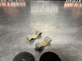 04-06 PONTIAC GTO RADIATOR RUBBER HOLD DOWN DONUTS WITH BRACKETS OEM #1027