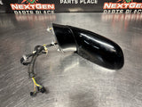 2007 C6 CORVETTE DRIVER LH SIDE MIRROR BLK OEM #1080