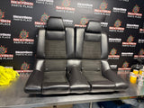 2013 FORD MUSTANG GT CALIFORNIA SPECIAL REAR LEATHER SEATS WITH SUEDE OEM #1176