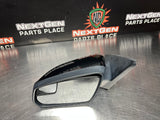 2011 FORD MUSTANG GT LH DRIVER SIDE VIEW MIRROR BLK OEM #828
