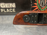 2014 CHEVY SILVERADO CREW CAB WOOD LH POWER WINDOW MASTER SWITCH OEM #1278