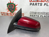 08-09 PONTIAC G8 LH DRIVER SIDE MIRROR RED METALLIC OEM  #542