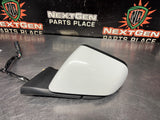 2019 FORD MUSTANG GT LH DRIVER SIDE VIEW MIRROR WHITE OEM #1643