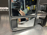 2012 FORD F250 LH DRIVER SIDE POWER FOLD TELESCOPIC HEATED MIRROR OEM #3878