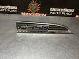 2012 FORD F350 DIESEL LH RH DRIVER PASSENGER SIDE FENDER EMBLEMS OEM #3920