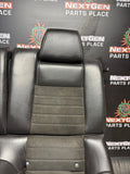 2013 FORD MUSTANG GT CALIFORNIA SPECIAL REAR LEATHER SEATS WITH SUEDE OEM #1176