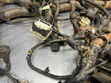2011 FORD F250 6.7 DIESEL UNDER-HOOD ENGINE BAY HARNESS AND FUSE BOX OEM #709