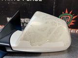2011 CADILLAC CTS-V DRIVER SIDE MIRROR WHITE DIAMOND OEM #1305