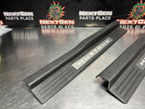 2013 FORD MUSTANG GT LH AND RH ILLUMINATED DOOR SILL TRIM SET OEM #1160