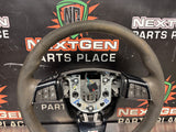 2012 CADILLAC CTS V COUPE LEATHER STEERING WHEEL 2285918OEM #1592