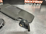2013 FORD MUSTANG GT SUN VISORS OEM #1177