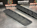 2014 FORD MUSTANG GT HOOD VENT LOUVERS PAIR BLCK OEM #1291