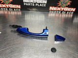 2017 FORD MUSTANG GT RH EXTERIOR DOOR HANDLE KONA BLUE OEM #939