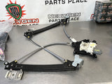 2016 FORD MUSTANG GT LH DRIVER WINDOW MOTOR REGULATOR OEM #506