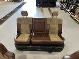 2009 F250 CABELAS  EDITION CREW CAB SEATS/FULL INTERIOR OEM #3848