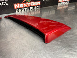 2012 FORD MUSTANG GT RH/LH REAR QUARTER SIDE SCOOPS CANDY RED OEM #928