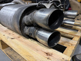 2008 C6 CORVETTE NPP AXLE BACK MUFFLERS OEM #1266