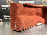 97-04 C5 CORVETTE CARGO TRUNK REAR RH CARPET FIRETHORN RED 10403334 #1150