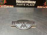 2015 FORD F250 KING RANCH TAILGATE EMBLEM OEM #1144