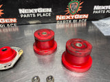 04-06 PONTIAC GTO PEDDERS FRONT RADIUS ROD BUSHING W  REAR CROSS BRACE BUSHINGS #1438