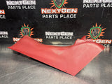 97-04 C5 CORVETTE LH SIDE SEAT BELT TRIM FIRETHORN RED OEM 10258545 #1425