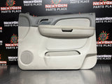 2008 GMC DENALI 1500 RH PASSENGER FRONT DOOR PANEL TITANIUM OEM #917