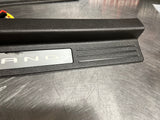 2014 FORD MUSTANG GT LH AND RH ILLUMINATED DOOR SILL TRIM SET OEM #970