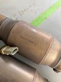 14–19 C7 CORVETTE KOOKS HEADERS WITH X PIPE AND GREEN CATS #1604