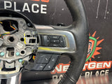 2017 FORD MUSTANG GT STEERING WHEEL WITH BUTTONS OEM #1267