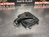 2004 PONTIAC GTO 6 SPEED MANUAL SHIFTER KNOB W BOOT AND TRIM RED STITCH OEM #1438