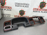 2006 FORD F250 F350 WOODGRAIN DASH RADIO CLUSTER BEZEL TRIM OEM #537