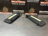 2011 CADILLAC CTS V COUPE FRONT SUN VISORS OEM #1305