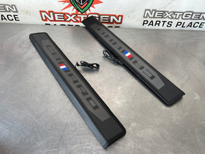 2019 CAMARO SS ILLUMINATED DOOR SILL PLATES OEM #583