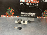 2006 C6 CORVETTE HATCH TRUNK RELEASE CABLE WITH BUTTON AND KEY OEM #1194