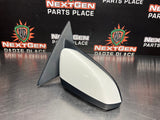 2012 FORD MUSTANG GT RH PASSENGER SIDE VIEW MIRROR WHITE OEM #822