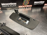2014 FORD MUSTANG GT SUN VISORS OEM #1225
