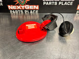2006 PONTIAC GTO FUEL GAS DOOR ASSEMBLY TORRID RED OEM 92119899 #1025