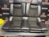 2013 FORD MUSTANG GT CALIFORNIA SPECIAL REAR LEATHER SEATS WITH SUEDE OEM #1176