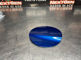 2017 FORD MUSTANG GT FUEL DOOR GAS LID TANK COVER BLUE OEM #1378