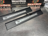 2015 FORD MUSTANG GT LH AND RH ILLUMINATED DOOR SILL TRIM SET OEM #1615