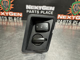 2009 FORD F250 POWER ADJUSTING PEDAL SWITCH / 12V OUTLET #830